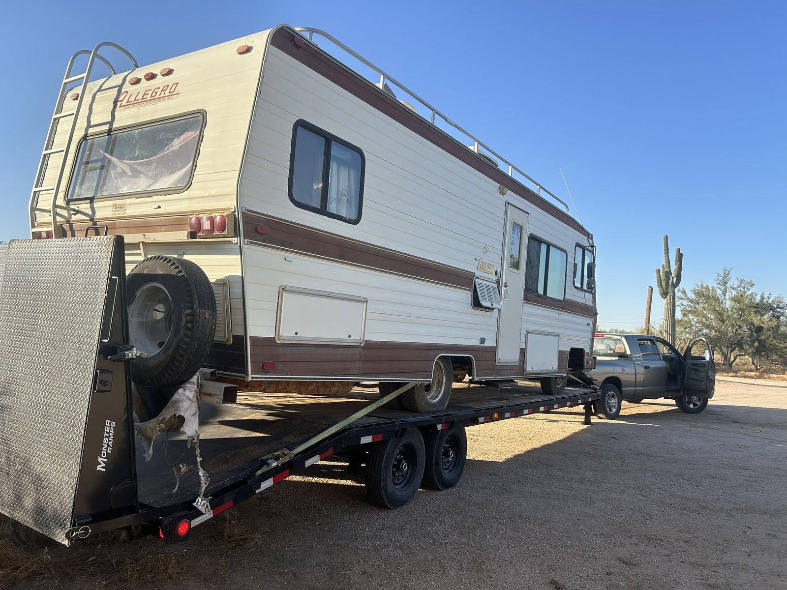 Congress Towing flatbed serving Lake Pleasant, AZ