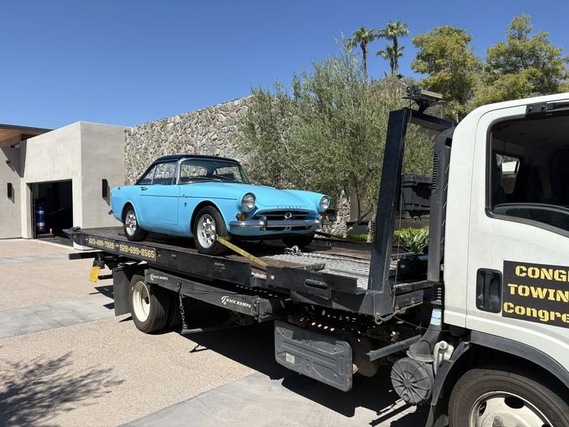 Classic Sunbeam Tiger at a North Valley home